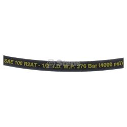Stens 3001-0102 1/2" X 18" SAE 100 R2AT 2 Wire Hydraulic Hose - STE 3001-0102