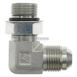 Stens 3001-1399 Male JIC to Male ORB 90 Elbow Hydraulic Adapter 
