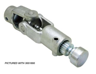 Buyers Products 3001894 Roll Tarp Universal Joint 1-1/4" R - 3/8" PH x 1-3/8"21 Spline - Zinc Plated 