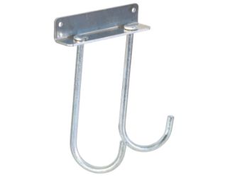 Buyers Products 3009122 Double J-Hook Hanger with Steel Mounting Angle 