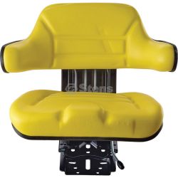 Stens 3010-0026 Yellow Adjustable Economy Suspension Seat 