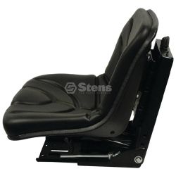 Stens 3010-0032 Black Vinyl Adjustable Compact Seat - STE 3010-0032