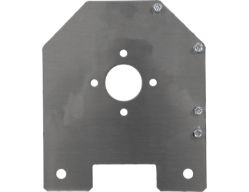 Buyers Products 3011871 98" Aluminum Wind Deflector, Partial Top - BUY 3011871