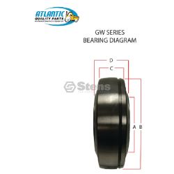 Stens 3013-2571 Bearing - STE 3013-2571