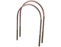 Buyers Products 3016370 U-Bolt, RD, 6-5/8" x 9-3/4" with 3" of 3/8-16 THD for 6" Conduit Carrier - BUY 3016370
