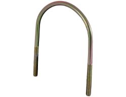 Buyers Products 3016371 U-Bolt, RD, 4-1/2" x 6-1/2" with 2-1/2" of 3/8-16 THD for 4" Conduit Carrier - BUY 3016371