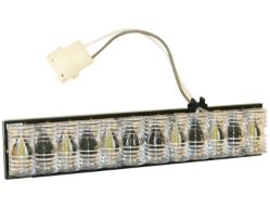 Buyers Products 3024637 6 LED D-Fuser Red Corner Light Bar Replacement Module - BUY 3024637