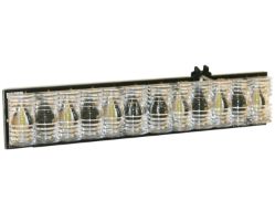 Buyers Products 3024638 6 LED D-Fuser Blue Corner Light Bar Replacement Module - BUY 3024638