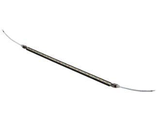 Buyers Products 3035896 LED Strip Light Mounting Channel, 17-1/2" Long, Black, Mounting 3M Tape 