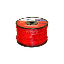 Rotary 3521 .130" 1 lb. Spool Commercial Trimmer Line - Red 