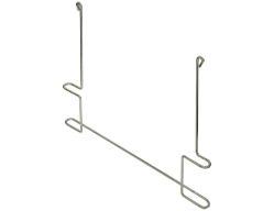 Buyers Products 405BC Chrome Mudflap Anti-Sail Brackets 21"H x 26-1/8" - Pair - BUY 405BC