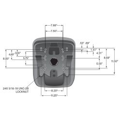 Stens 420-360 High Back Seat - STE 420-360