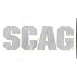 Scag 486246 Scag Decal 