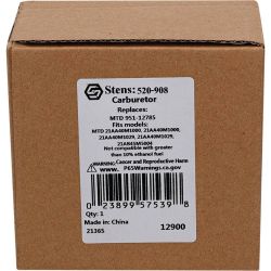 Stens 520-908 Carburetor - STE 520-908