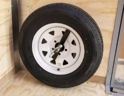 Buyers Products 5201010 Spare Tire Carrier - 23-5'8" x 6-1/2" x 7/8" - BUY 5201010