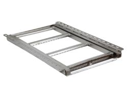Buyers Products 5233001 3 Rung Stainless Steel Retractable Step - 19.63" x 30.25" - BUY 5233001