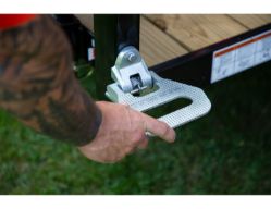 Buyers Products 5236586 Zinc Finish Safety Folding Foot / Grab Step - BUY 5236586