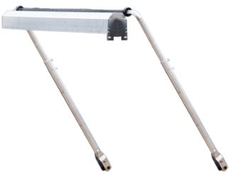 Buyers Products 5543000 Mechanical Crank Arm Tarp System with Deflector 