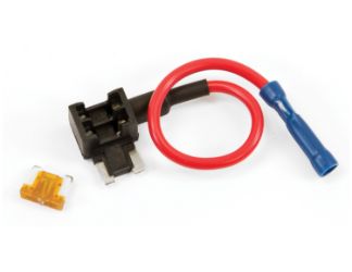 Buyers Products 5601005 ATM Type Low Profile Dual Fuse Holder, 10 Amp Main / 5 Amp Added 