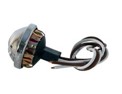 Buyers Products 5621534 1.5" 4 LED Clear Round License/Utility Light - BUY 5621534