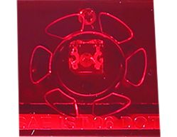 Buyers Products 5621711 17" Red 11 LED Slimline Stop/Turn/Tail Light - BUY 5621711