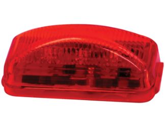 Buyers Products 5622203 2-1/2" 3 LED Amber Rectangular Surface Mount Marker Light 