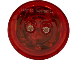 Buyers Products 5622150 2" Round Red 1 LED Marker/Clearance Light - BUY 5622150