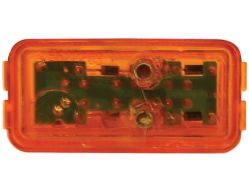 Buyers Products 5622104 2-1/2" 3 LED Red Rectangular Surface Mount Marker Light - BUY 5622104