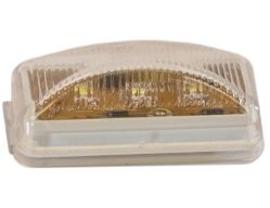 Buyers Products 5622104 2-1/2" 3 LED Red Rectangular Surface Mount Marker Light - BUY 5622104
