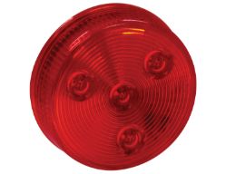 Buyers Products 5622550 2.5" Red 4 LED Round Marker Light - BUY 5622550