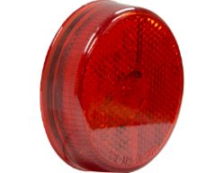 Buyers Products 5622551 2.5" Red 4 LED Round Marker Light w/ Reflex - BUY 5622551