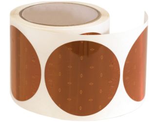 Buyers Products 5623001 3" Round Amber Dot Reflectors (100 per roll) 