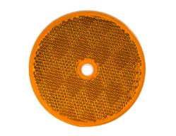 Buyers Products 5623317 3-3/16" Round, Bolt-on, Amber DOT Reflector - BUY 5623317
