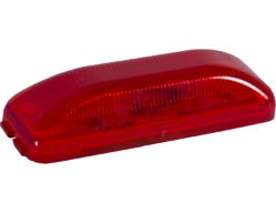 Buyers Products 5623812 3.875" 2 LED Red Rectangular Clearance Fender Light - BUY 5623812