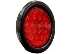 Buyers Products 5624119 4" 18 LED Red Round Stop/Turn/Tail Light w/ PL3 Plug - BUY 5624119