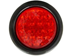 Buyers Products 5624119 4" 18 LED Red Round Stop/Turn/Tail Light w/ PL3 Plug - BUY 5624119
