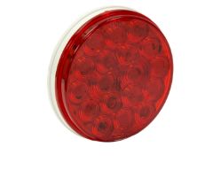 Buyers Products 5624119 4" 18 LED Red Round Stop/Turn/Tail Light w/ PL3 Plug - BUY 5624119