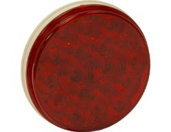 Buyers Products 5624119 4" 18 LED Red Round Stop/Turn/Tail Light w/ PL3 Plug - BUY 5624119