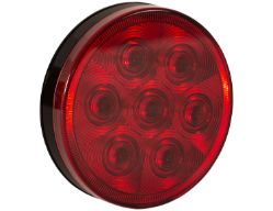 Buyers Products 5624156 4" 7 LED Red Round Stop/Turn/Tail Light - BUY 5624156