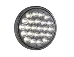 Buyers Products 5624324 4" 24 LED Clear Round Back-Up Light with Grommet and PL2 Plug - BUY 5624324