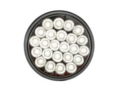 Buyers Products 5624324 4" 24 LED Clear Round Back-Up Light with Grommet and PL2 Plug - BUY 5624324