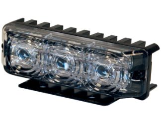 Buyers Products 5624433 4.4" Clear 3 LED Projector Light 