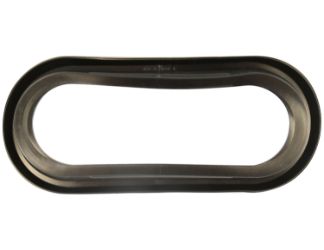 Buyers Products 5626050 6-1/2" Recessed Black TPR Grommet for Oval Recessed Lights 