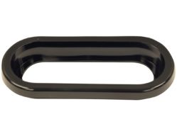 Buyers Products 5626050 6-1/2" Recessed Black TPR Grommet for Oval Recessed Lights - BUY 5626050