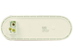 Buyers Products 5626520 6-3/8" 20 LED Red Oval Stop/Turn/Tail Light with Grommet and PL3 Plug - BUY 5626520