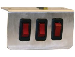 Buyers Products 6391003 Triple Switch Panel, On-Off Illuminated - BUY 6391003