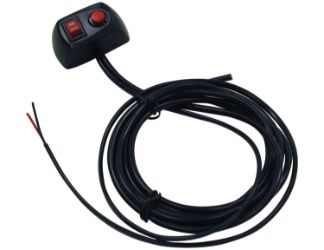Buyers Products 6391215 10 Amp On-Off Switch Panel w/ Flash Pattern Control 