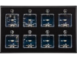 Buyers Products 6391308 8 Function Illuminated-On Prewired Programmable Switch Panel for 6383060 & 6383061 - BUY 6391308