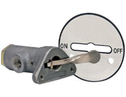 Buyers Products 6451000 Toggle Air Valve with Faceplate - 174 PSI - 1/8" NPT Ports - BUY 6451000