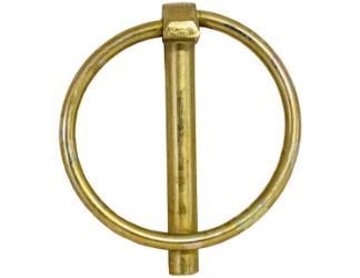 Buyers Products 66000 1/4" Linch Pin - Yellow Zinc Plated 